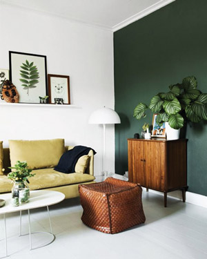 Tendances Deco 2018 : le Vert - Peintres Decorateurs