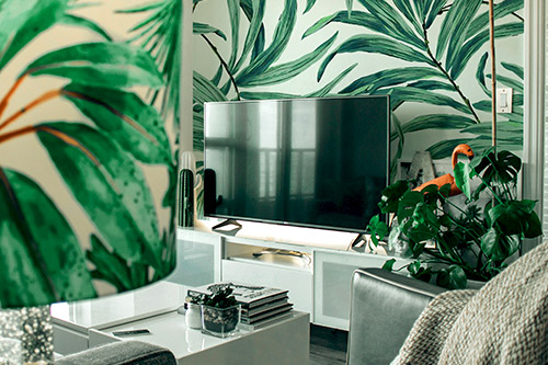 tendance tropical jungle interieur