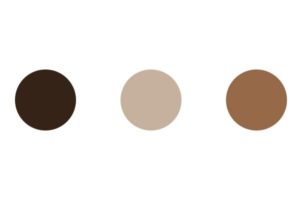 Palette de couleurs Japandi